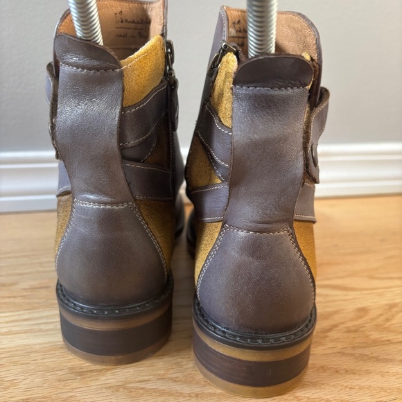 Maciejka Viva La Vida Leather Ankle Boots Booties Strap Detail - Picture 6 of 10